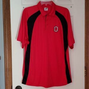 Ohio State Polo red and black